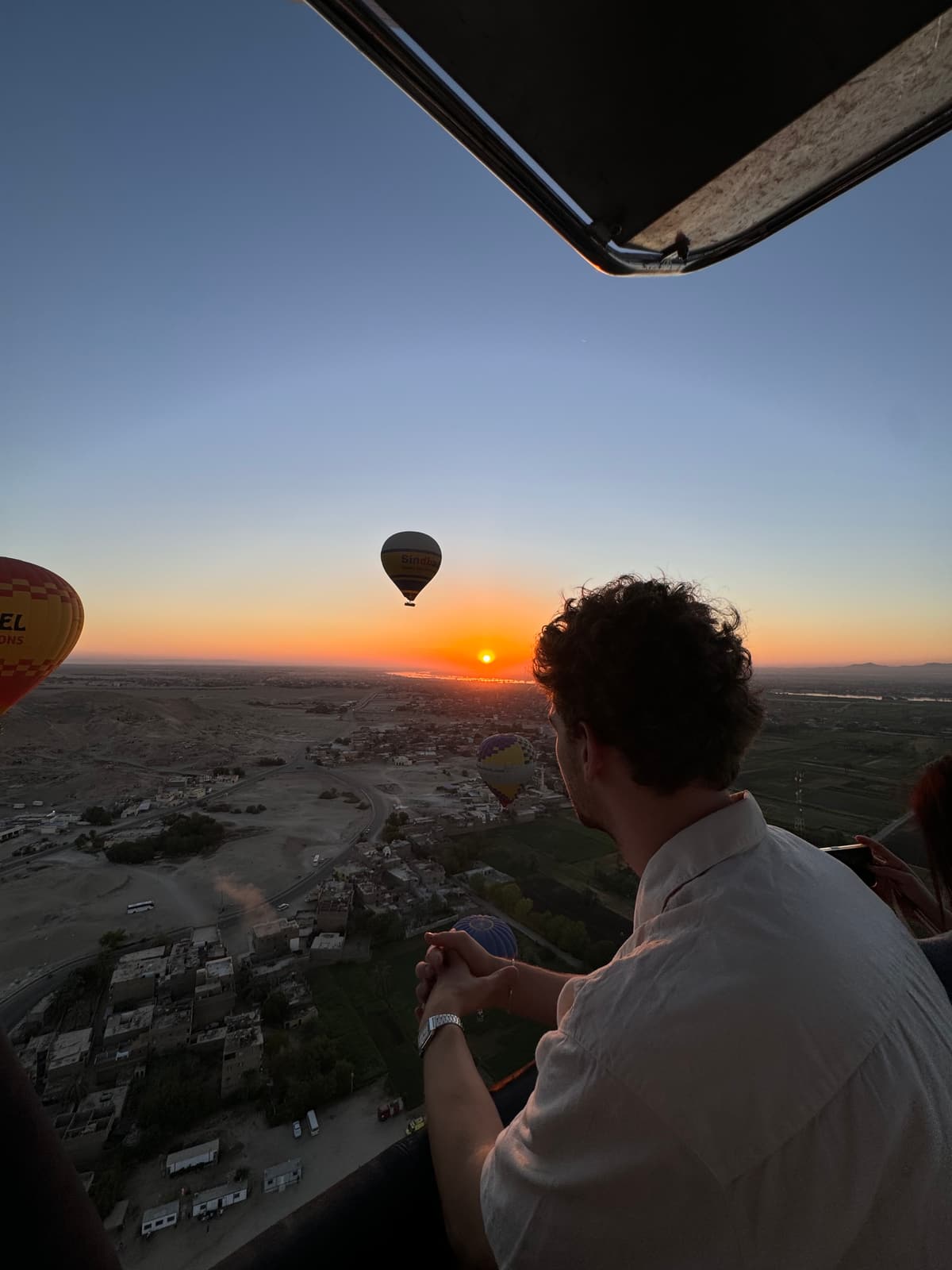 Op een quad in de Egyptische woestijn bij Hurghada